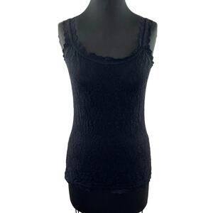 Hanky Panky Unlined Cami Top Signature Lace Scoop Neck Pullover Size Large L